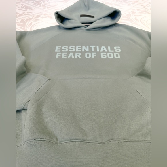 Essentials Fear Of God (FOG) Hoodie Sycamore size Small Spring Summer 2023 - Picture 6 of 16